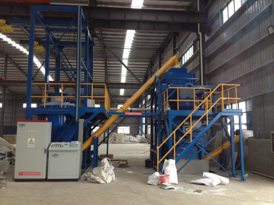 中鐵四局物資公司（九江工廠）建材貼改劑自動配料生産線