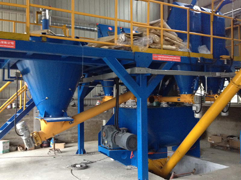 中鐵四局建材泥漿自動配料包裝生産線